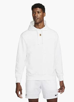 Alloriginal com ua худі nike mens fleece tennis hoodie white da5711-100 розміри запитуйте