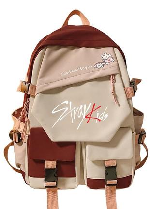 Рюкзак stray kids 42х31 см стрей кідс