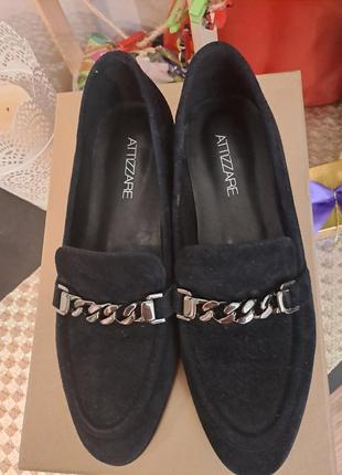 Новые замшевые лоферы💕