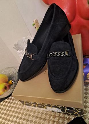 Новые замшевые лоферы💕