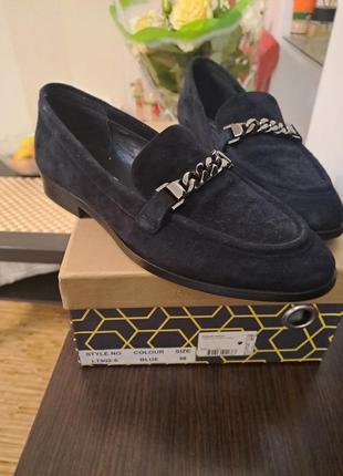 Новые замшевые лоферы💕