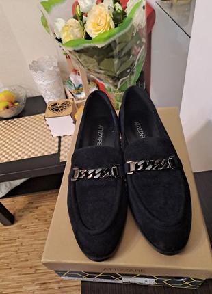 Новые замшевые лоферы💕