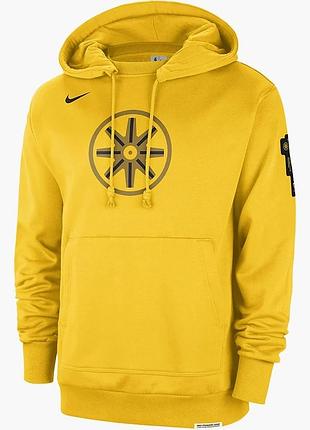 Alloriginal com ua худі nike nba courtside golden state warriors standard issue 2023/24 city edition yellow