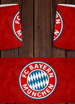 Чашка біла керамічна "фк "баварія" мюнхен" bayern munchen abc