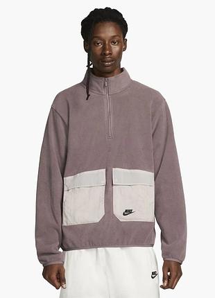 Alloriginal com ua кофта nike sportswear spu polar fleece 1/2-zip top bordo fd1181-291 розміри запитуйте