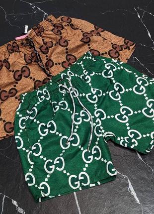 Плавки в стиле gucci