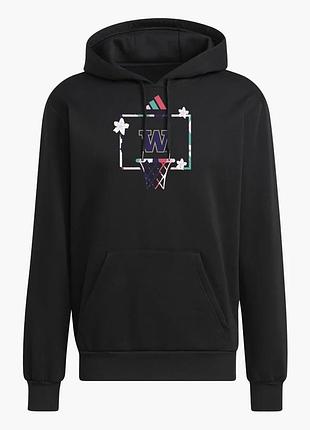 Alloriginal com ua худі adidas washington fleece hoodie black is6165 розміри запитуйте