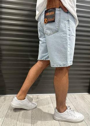 Джинсовые шорты baggy light blue