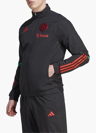 Alloriginal com ua олімпійка adidas jacket mufc pre jkt 2023/24 black ia8486 розміри запитуйте
