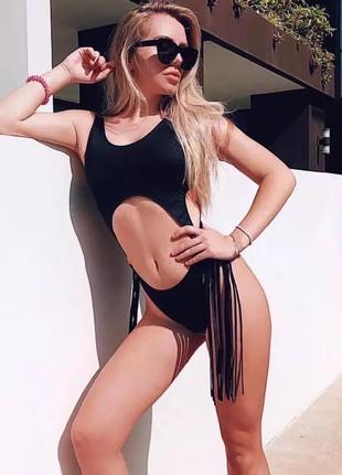 Купальник с кисточками