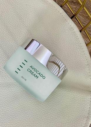 Крем з маслом авокадо 🥑для сухої шкіри  holy land avocado cream