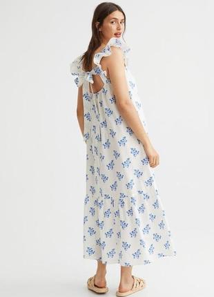 Плаття/сарафан зі змішаного льону h&m, p.m-l