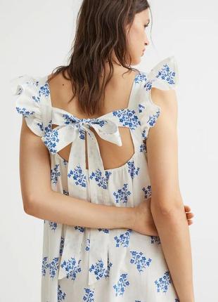 Плаття/сарафан зі змішаного льону h&m, p.m-l4 фото