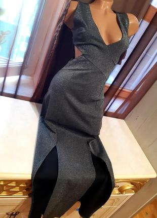 Сукня люрекс