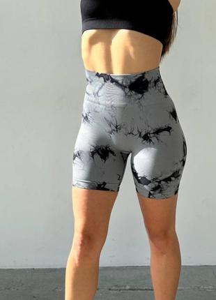 Велосипедки пуш-ап сірі