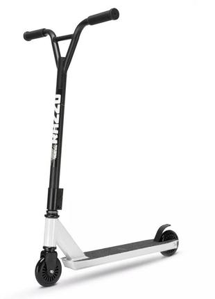 Трюковой самокат razzo city lite 100 мм. алюминий/сталь hst2-100 white самокат для трюков