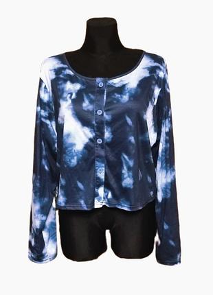 Красивая блуза кроп-топ shein этикетка