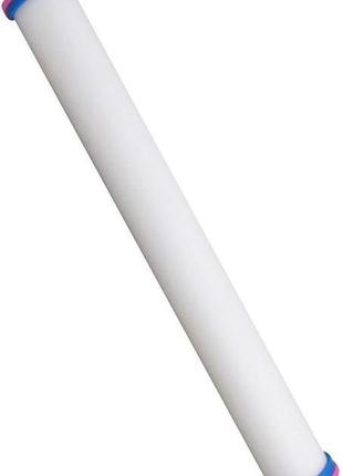 Качалка empire "гладка" для тіста та мастики з обмежувачами товщини розкачування, ø25 мм, довжина 230 мм trn