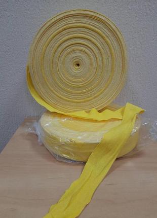 Бинтовая лента для бокса powerplay желтая (100м) боксерские бинты