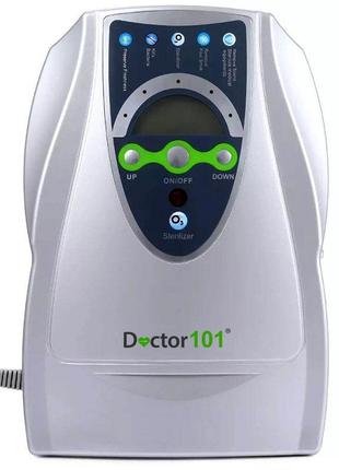 Мощный бытовой озонатор для дезинфекции воздуха, воды и продуктов 3в1 doctor premium + энциклопедия