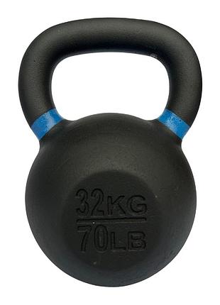 Чавунна гиря wcg 32 кг спортивний снаряд гиря