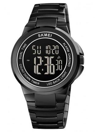 Чоловічий наручний годинник skmei 1712 чорний