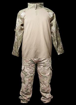 Тактична форма костюм ubacs сорочка + штани (мультикам) 3xl