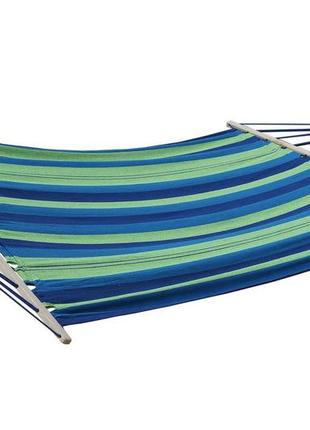 Одномісний гамак rio xl зелений 200х100 з планкою wcg