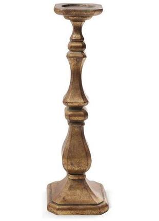 Підсвічник "грація" 15.7х15.7х51см, бронза красивий свічник