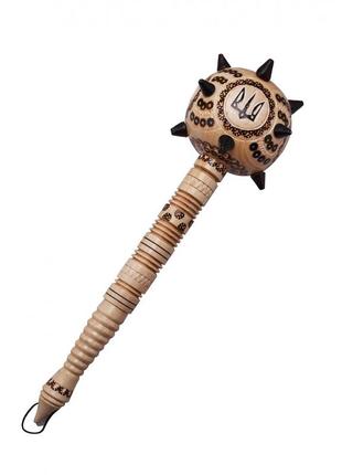 Булава дерев'яна сувенірна світла trn