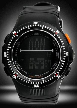 Наручний годинник skmei carbon 0989 black