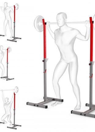 Стойки под штангу регулируемые wcg rg-100 тренажерные стойки