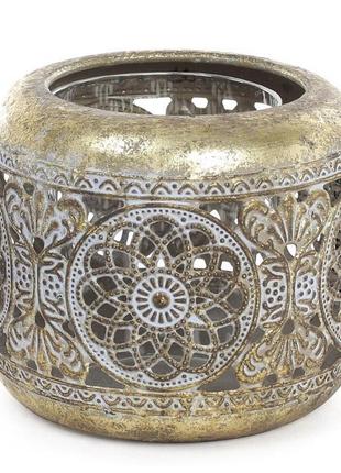 Подсвечник декоративный cornel nehl 11.5х11.5х9.5см, металлический красивый подсвечник