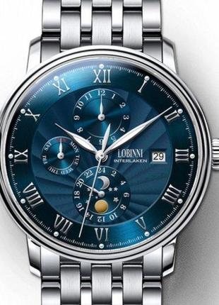 Наручные классические часы lobinni millionare стильные наручные часы для мужчин