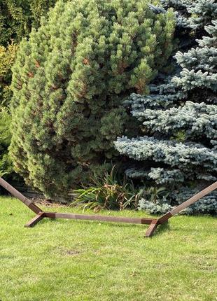 Стійка для гамака дерев'яна wcg каркас для гамака (палісандр)