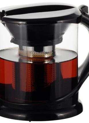 Чайник стеклянный заварочный kamille 1500мл со съемным ситечком (0781l) заварник чайник для заваривания чая