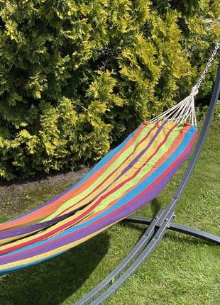 Двухместный гамак mexico xxl радуга 200х150 wcg