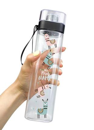 Пляшка для води ziz не пролама пляшка для фітнесу спортзалу