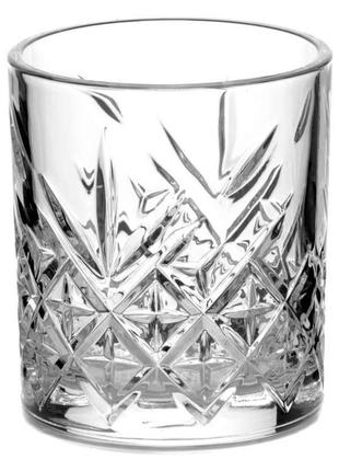 Набор 4 низких стакана pasabahce timeless 205мл стеклянные стаканы для напитков
