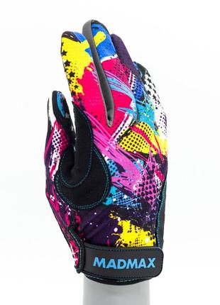 Рукавички для інвалідного візка madmax gwc-006 full fingers 2 xl trn