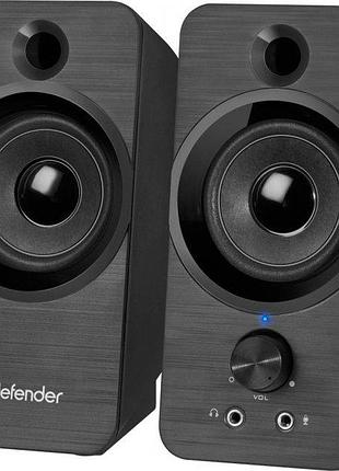 Акустическая система defender spk-190 black музыкальная колонка