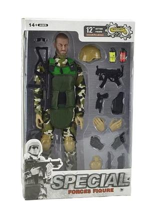 Детская игрушка солдат swat 12 action figure trn 4