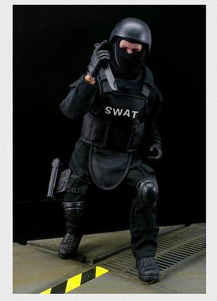 Детская игрушка солдат swat 12 action figure trn 6