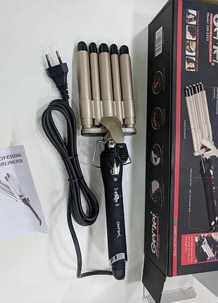 Плойка з 5 щипцями gemei gm 2933