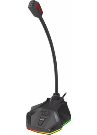 Стримовый микрофон redragon stix gm99 rgb с подсветкой usb кабель 1.8м trn