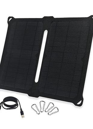 Солнечная зарядная панель ip67 14w 2xusb (x001i24tlx) зарядка повербанк