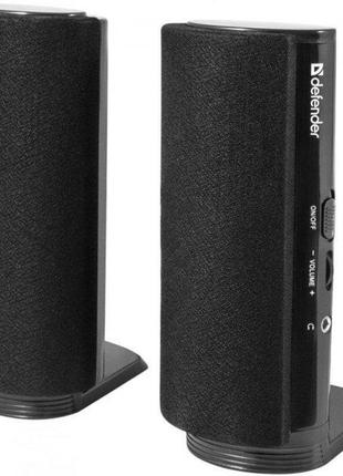 Акустическая система defender spk-210 black музыкальная колонка