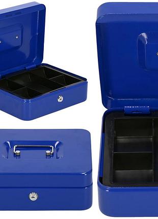 Кешбокс springos 25 x 20 x 9 см для зберігання грошей та цінностей ha5040 trn