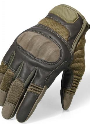 Тактичні штурмові сенсорні рукавички hard knuckle (розмір xl)