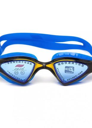 Окуляри для плавання jiejia чорно-жовтий окуляри для плавання